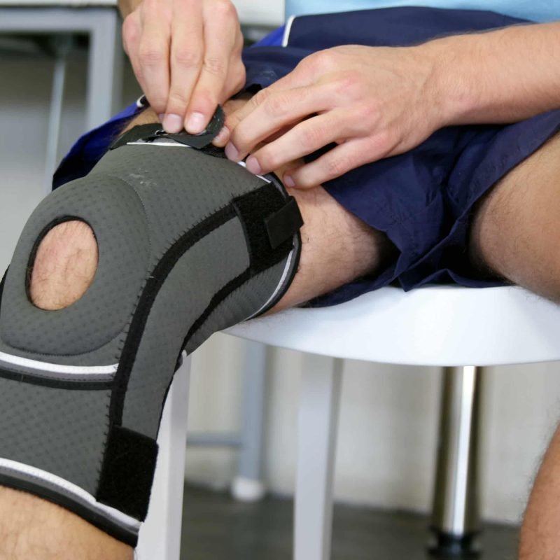 Boxing injuries knee